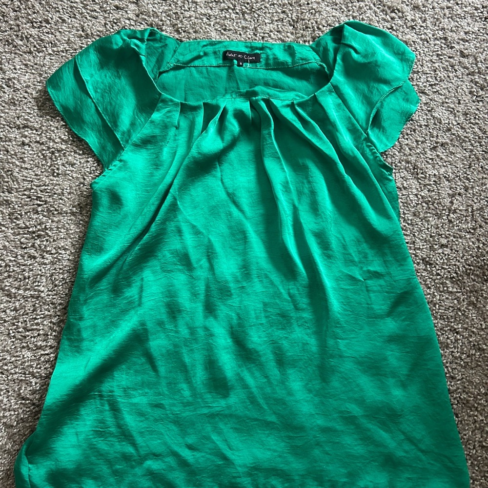 Violet & Claire Emerald Blouse